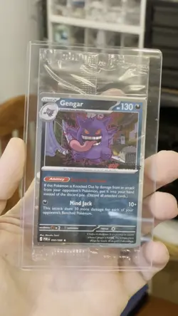 Swirly Gengar #050/088 - EB Games Promo - English SEALED Pokemon TCG Promo Card - Image 2