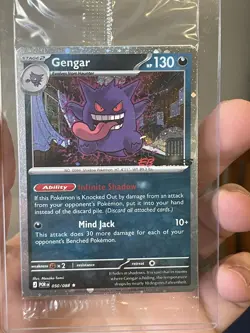 Swirly Gengar #050/088 - EB Games Promo - English SEALED Pokemon TCG Promo Card - Image 4