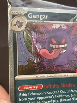 Gengar Small Swirl 050/088 EB Games Promo English Sealed Mint - Pokemon TCG Card - Image 2