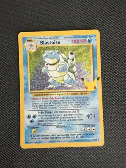 Blastoise 2/102 Celebrations Classic Collection Holo Pokemon Card 25th Anniversa - Image 1