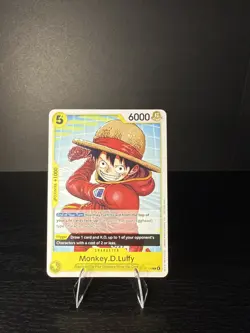 Monkey.D.Luffy (Tournament Pack 2026 Vol 2) P-106 Normal One Piece Promo Card NM - Image 1