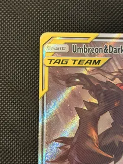 Umbreon & Darkrai GX SM241 TAG TEAM GX Promo Pokemon Card Near Mint - Image 4