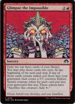 Glimpse the Impossible C Modern Horizons 3 124 NM MTG - Image 1