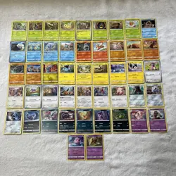 Pokemon TCG Artist Pack sowsow 47(1 Reverse Holo) Card Lot No Duplicates NM - Image 1