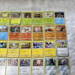 Pokemon TCG Artist Pack sowsow 47(1 Reverse Holo) Card Lot No Duplicates NM - Image 3