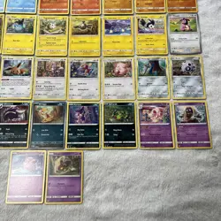 Pokemon TCG Artist Pack sowsow 47(1 Reverse Holo) Card Lot No Duplicates NM - Image 5