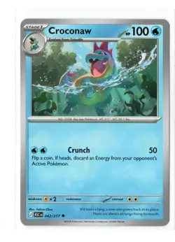 Croconaw 042/217 Ascended Heroes Regular Pokemon TCG Card - Image 1