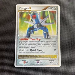 Dialga LV.X DP37 Diamond & Pearl Black Star Promo Holo Pokemon Card! - Image 1