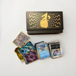 Pokemon Pikachu Simplified Chinese Shining Gift Box w/ Mixed Cards - READ - Image 1