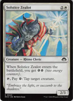 Solstice Zealot C Modern Horizons 3 43 NM MTG - Image 1