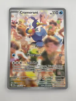 Cramorant 176/167 Sv06: Twilight Masquerade Holo Pokemon TCG - NM - Image 1