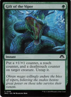 Gift of the Viper C Modern Horizons 3 156 NM MTG - Image 1