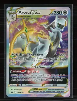 Pokemon 2023 Crown Zenith Arceus VSTAR #SWSH307 - Image 1