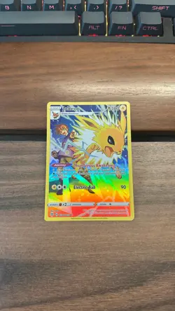 Jolteon TG04/TG30 Swsh09: Brilliant Stars Trainer Gallery Full Art Pokemon - Image 1