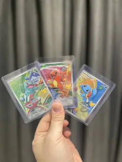 Pokemon TCG First Partner Illustration Collection Gen 1 Kanto Starters NM - Image 1