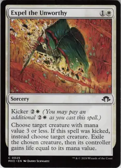 Expel the Unworthy C Modern Horizons 3 25 NM MTG - Image 1