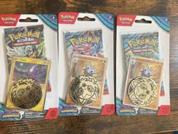 Pokemon Scarlet & Violet Twilight Masquerade Checklane Blister Pack X3 - Image 1