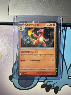 Pokemon Charmeleon PAF 008/091 Cosmos Holo - Dual Swirls - - Image 1