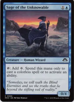 Sage of the Unknowable C Modern Horizons 3 68 NM MTG - Image 1