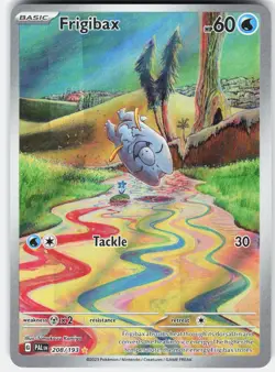 Pokemon Frigibax 208/193 Illustration Rare Paldea Evolved Pokemon Holo Near Mint - Image 1