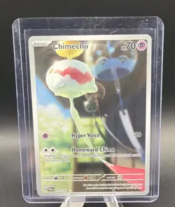 Chimecho 179/167 Sv06: Twilight Masquerade Holo Pokemon NM - Image 1