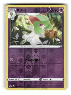 Kirlia 060/198 Uncommon Chilling Reign Pokemon Reverse Holo Lightly Played - Image 1