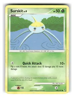 Surskit 130/147 Common Supreme Victors Pokemon Moderately Played - Image 1