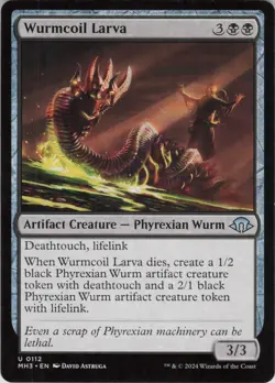 Wurmcoil Larva U Modern Horizons 3 112 NM MTG - Image 1