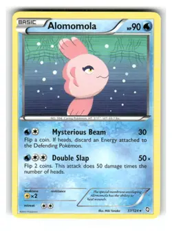 Alomomola 37/124 Rare Dragons Exalted Pokemon Lightly Played - Image 1