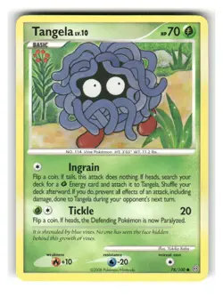 Tangela 78/100 Common Stormfront Pokemon Lightly Played - Image 1