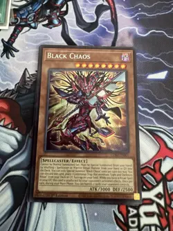 Yugioh Black Chaos CORI-EN001 SECRET RARE NM - Image 1