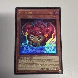 Konami Yu-Gi-Oh! Griffoh CORI-EN004 Chaos Origins Ultra Rare Holo 1st Eng - Image 1