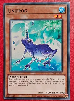 1x Yu-Gi-Oh! Unifrog - LODT-EN029 - Common - Unlimited Edition - NM - Image 1