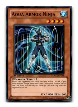 Aqua Armor Ninja - ORCS-EN015 1st Edition - YuGiOh-LP - Image 1