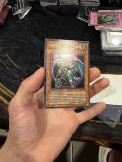 Yu-Gi-Oh! Chaos Emperor Dragon Envoy of the End IOC-000 Secret Rare 1st Edition - Image 2