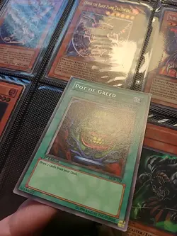 Pot of Greed LOB-119 The Legend of Blue Eyes White Dragon 1st Edition - Image 2