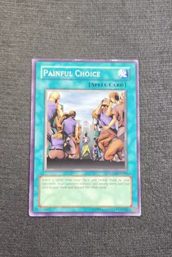 Yu-Gi-Oh Painful Choice DLG1-EN060 Dark Legends Unlimited LP - Image 1