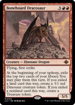 NM Bonehoard Dracosaur, MTG, LCI, Magic the Gathering, 134 - Image 1