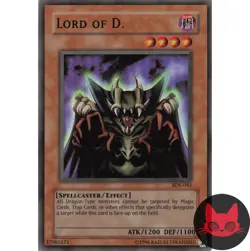Yugioh Lord of D. SDK-041 Super Rare NM - Image 1