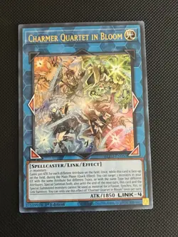 Yugioh! | Charmer Quartet in Bloom BLZD-EN050 Blazing Dominion Ultra Rare 1st NM - Image 1
