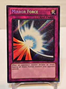 Mirror Force LCYW-EN091 Secret Rare 1st Edition Yugioh 2054 - Image 1
