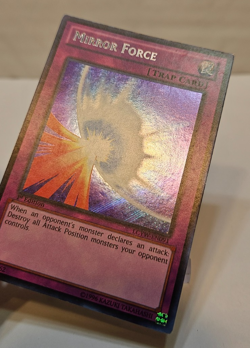 Mirror Force LCYW-EN091 Secret Rare 1st Edition Yugioh 2054 - Image 3