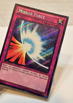 Mirror Force LCYW-EN091 Secret Rare 1st Edition Yugioh 2054 - Image 4