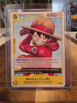 One Piece TCG - Monkey D. Luffy P-106 - Tournament Pack 2026 Vol.2 English - Image 1