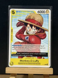 SHIPS TODAY One Piece Monkey D. Luffy P-106 - Tournament Pack 2026 Vol.2 English - Image 1