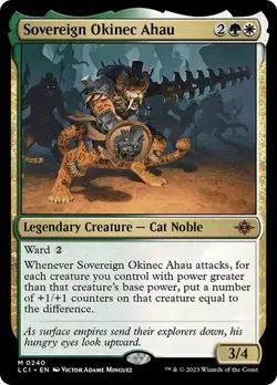 NM Sovereign Okinec Ahau, MTG, LCI, Magic the Gathering, 240 - Image 1