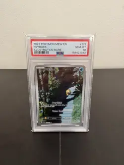 Pokemon TCG Psyduck 175/165 Scarlet & Violet 151 Illustration Rare PSA 10 - Image 1