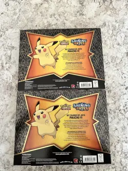 Pokemon TCG Shining Fates Pikachu V Collection Box Factory Sealed Brand New - Image 3