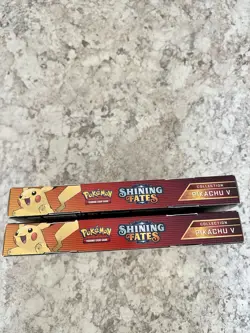 Pokemon TCG Shining Fates Pikachu V Collection Box Factory Sealed Brand New - Image 5