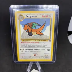 Pokemon Dragonite #5 Black Star Movie Promo Stamped Card 1999 NM-LP - Image 1